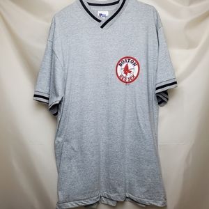 1994 Vtg Pro Player Boston Red Sox V-neck T-shirt